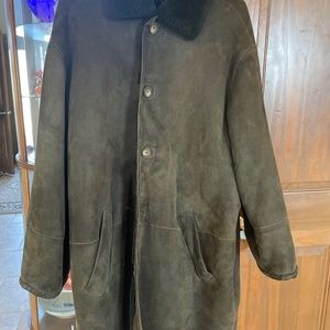Mens Shearling lined 100% lambs skin outer